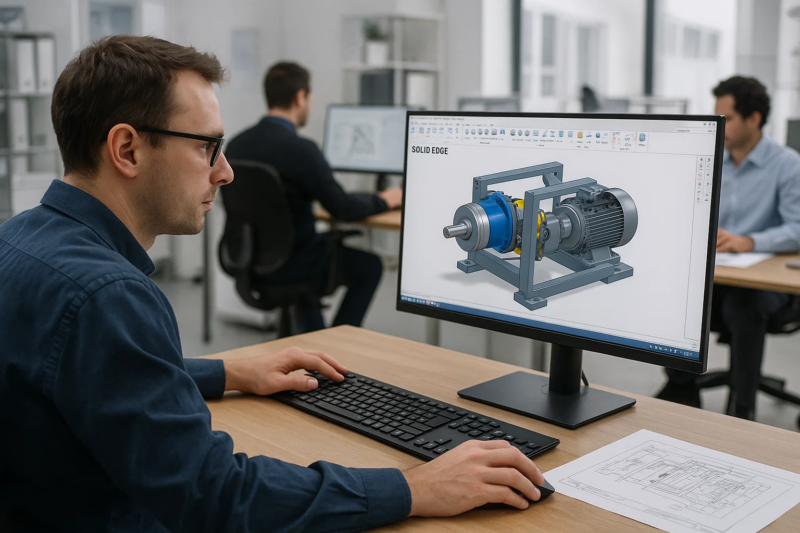 What is the real load of Solid Edge? Nodexel provides a complete visual usage picture