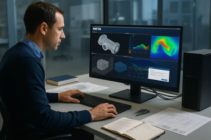 Nodexel × META: Let the CAE post-processing environment achieve true usage visualization and refined management within the enterprise